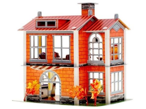 Zestaw Kreatywnych Puzzle dla dzieci bajkowe bajki  3D WILLA domek ZA0223