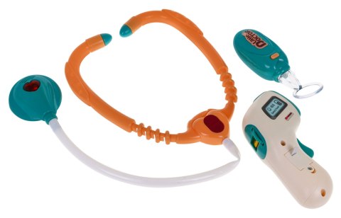 Zestaw lekarski \+ Wózek + panel EKG 24 el. Kardiolog Dentysta