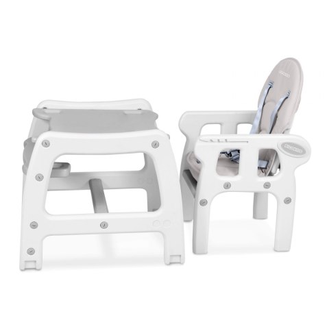 Krzesełko do karmienia 5w1 Sinco szare