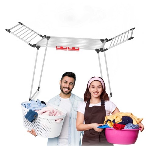 Suszarka na pranie stojąca rozkładana Debora 19mb