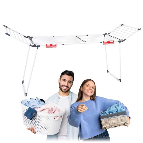 Suszarka na pranie stojąca rozkładana Lydia 27 mb