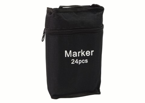 Zestaw Pisaków Markerów Touch 24 Szt Torba Markery Alkoholowe