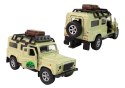 Auto Land Rover z Transporterem Żyrafa Safari Metal 521723