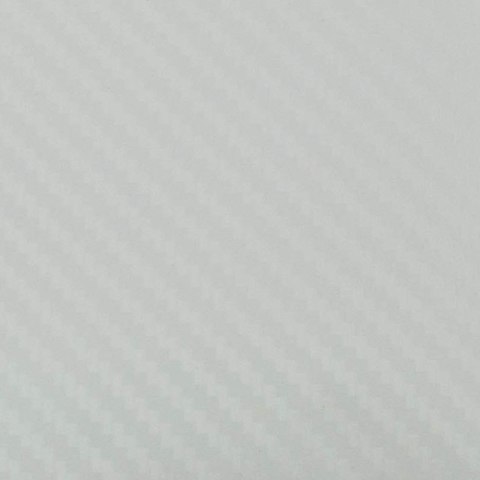 Folia rolka carbon 3D biała 1,27x28m