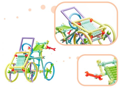 Klocki Przestrzenne konstrukcyjne SMART STICK kreatywne patyczki 1000e