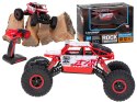 Samochód  zdalnie sterowanRock Crawler HB 2,4GHz 1:18 czerwony