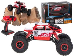 Samochód  zdalnie sterowanRock Crawler HB 2,4GHz 1:18 czerwony