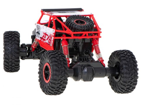 Samochód  zdalnie sterowanRock Crawler HB 2,4GHz 1:18 czerwony