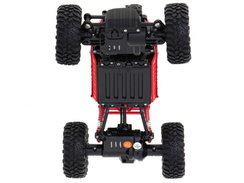 Samochód  zdalnie sterowanRock Crawler HB 2,4GHz 1:18 czerwony