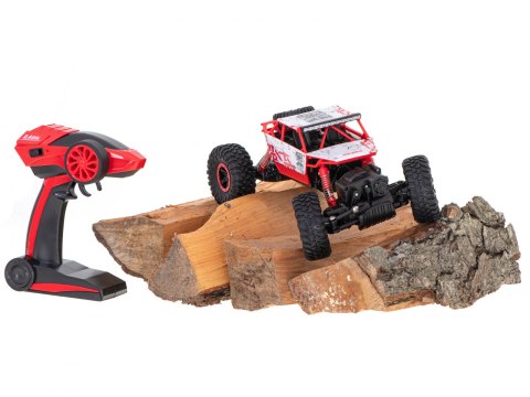 Samochód  zdalnie sterowanRock Crawler HB 2,4GHz 1:18 czerwony