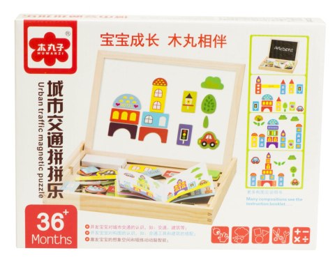 Tablica magnetyczna wielofunkcyjna duża wzór B