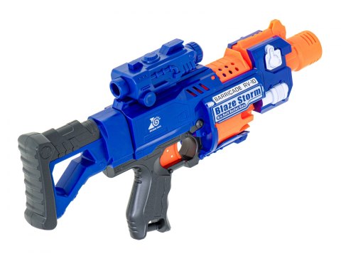 Karabin na piankowe strzałki pistolet bębenkowy+celownik +20 strzałek