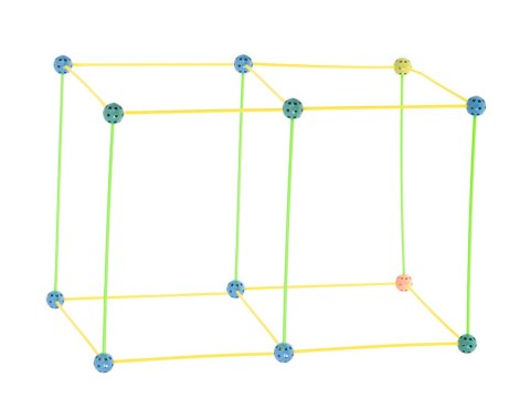 Klocki konstrukcyjne rurki słomki patyczki baza namiot domek 240el.