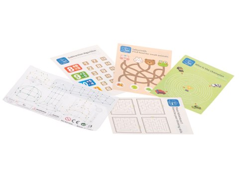 Klocki konstrukcyjne rurki słomki patyczki baza namiot domek 320el.