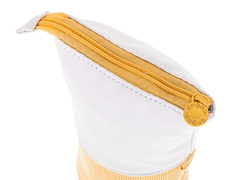 Piórnik szkolny saszetka tuba 2w1 żółty