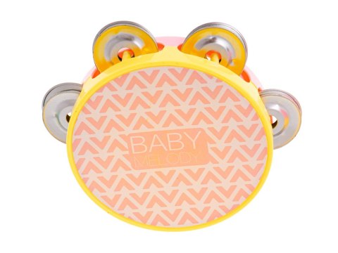 Instrumenty muzyczne trąbka tamburyn flet grzechotki zestaw dla dzieci