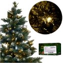 Lampki LED łańcuch świetlny 10m 100LED ciepły biały