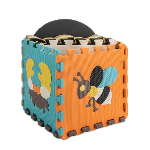 Puzzle piankowe mata / kojec dla dzieci 25el. 114cm x 114cm x 1cm