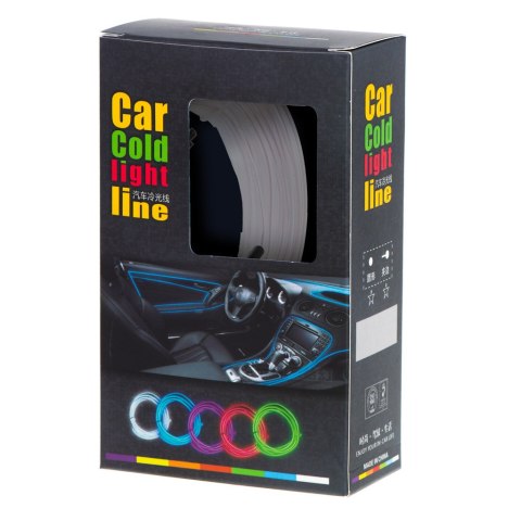 Oświetlenie ambientowe LED do samochodu / auta USB / 12V taśma 5m