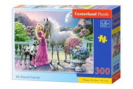 CASTORLAND Puzzle 300el. My Friend Unicorn - Mój przyjaciel Jednorożec