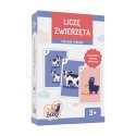 MUDUKO Gra Liczę zwierzęta Piotruś i pamięć karty do gry