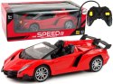 Zdalnie Sterowane Auto Sportowe R/C 1:18 Czerwone