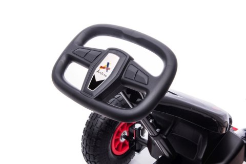 +Popowane koła +Max 50Kg  Quad Gokart na pedały dla dzieci 3-6 lata