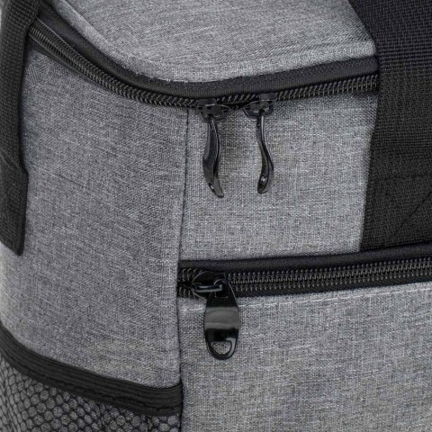 Torba termiczna na lunch plażę piknik 16L szara