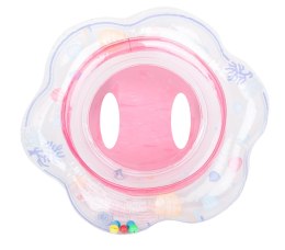 Koło dmuchane z siedziskiem dla dzieci różowe