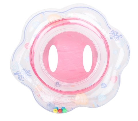 Koło dmuchane z siedziskiem dla dzieci różowe