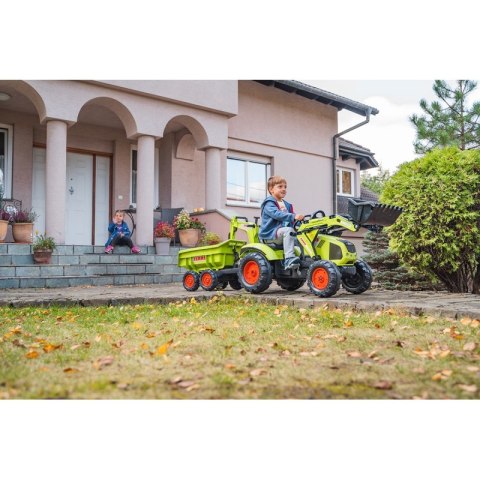 Traktor CLAAS na Pedały z Przyczepą, Łyżką i Spychaczem od 3 Lat Traktor CLAAS na Pedały z Przyczepą, Łyżką i Spychaczem od 3 Lat