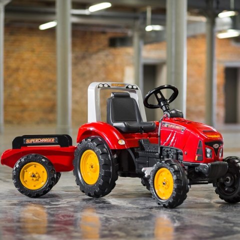 Gokart traktor dla dzieci na Pedały z Przyczepką Otwierany od 3 Lat Gokart traktor dla dzieci na Pedały z Przyczepką Otwierany od 3 Lat