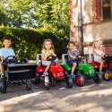 Gokart traktor dla dzieci na Pedały z Przyczepką Otwierany od 3 Lat