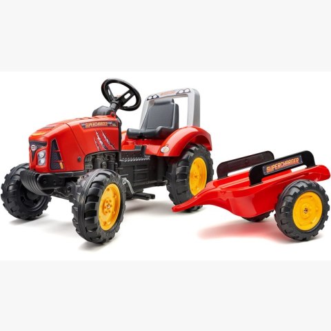 Gokart traktor dla dzieci na Pedały z Przyczepką Otwierany od 3 Lat Gokart traktor dla dzieci na Pedały z Przyczepką Otwierany od 3 Lat
