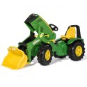 Traktor na pedały dla dzieci koparkaJohn Deere+CICHE Koła 3-10 lat