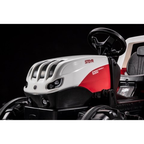 gokart Traktor  na pedały Steyr 6300 Terrus CVT  koparka dla dzieci