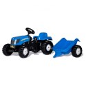 gokart Traktor na pedały New Holland z przyczepką