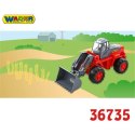 WADER QT Traktor Koparka Ładowarka 49cm