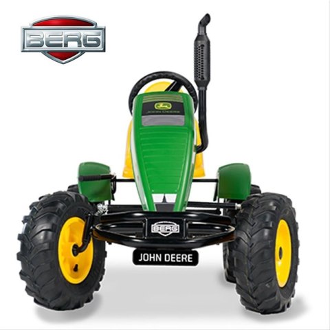 BERG Gokart na pedały XL John Deere BFR Pompowane koła od 5 lat do 100 kg BERG Gokart na pedały XL John Deere BFR Pompowane koła od 5 lat do 100 kg