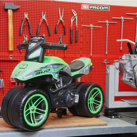 FALK Jeździk Racing Zielony Szerokie Koła od 2 Lat FALK Jeździk Racing Zielony Szerokie Koła od 2 Lat