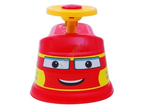 Kolorowy JEŹDZIK pierwszy auto dla maluszka SP0385
