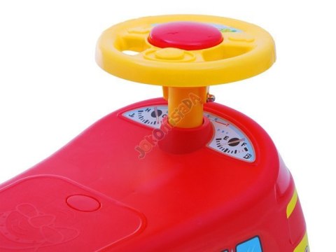 Kolorowy JEŹDZIK pierwszy auto dla maluszka SP0385