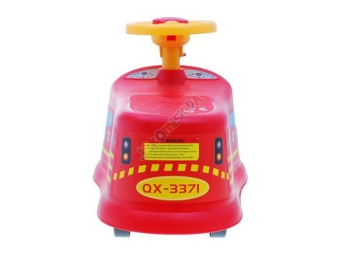 Kolorowy JEŹDZIK pierwszy auto dla maluszka SP0385