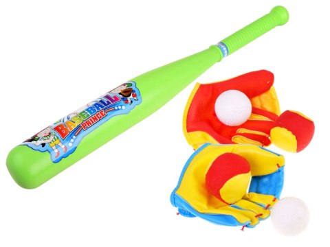Zestaw BASEBALL kij piłki rękawice bejsbol SP0626