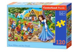 Puzzle 120 el. Snow White and the Seven Dwarfs