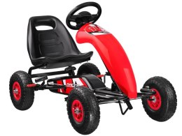 Sportowy GOKART na pedała pompowane koła SP0531