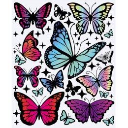 Naplamki naprasowanki na odzież Butterflies OZ0009