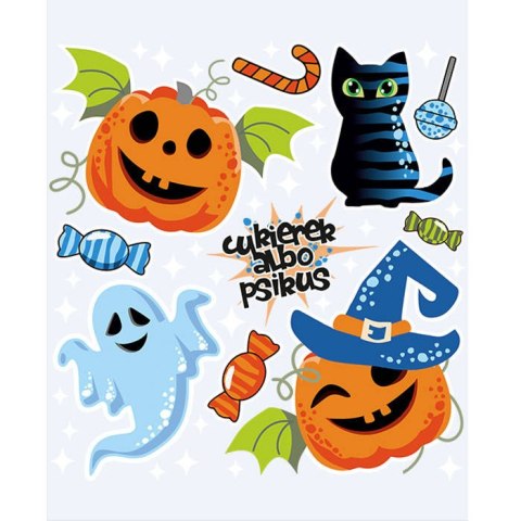 Naplamki naprasowanki odzież Halloween mini OZ0018