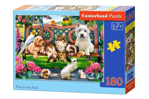 Puzzle 180-el. Pets in the Park