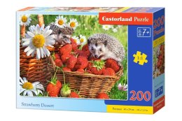 Puzzle 200-elementów Strawberry Dessert